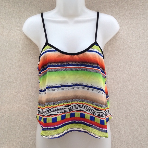Sans Souci Tops - colorful top